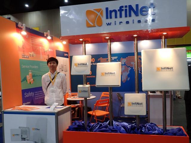 La production d’«Infinet» est présente à l’exposition Securetech ASEAN